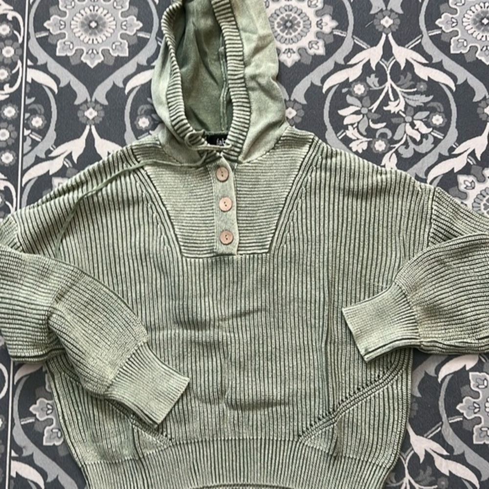 Fab Rik sweater new M green